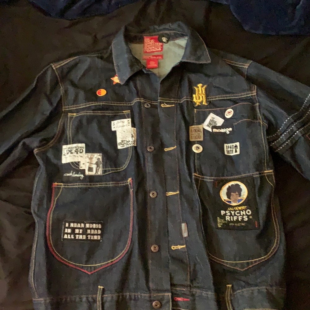 Jimi Hendrix Denim outfit